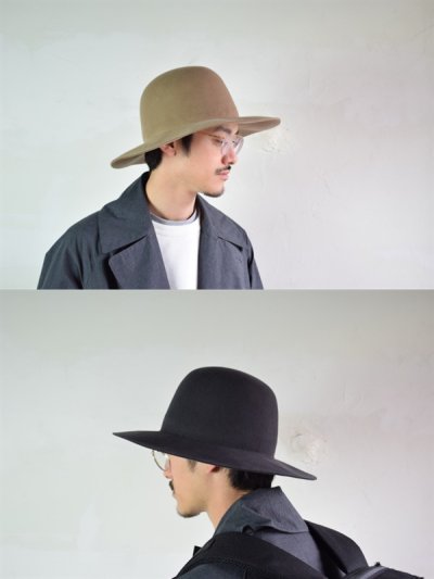 画像1: COMESANDGOES (カムズアンドゴーズ） 8cm BOYSCOUTS BOWLER HAT “PLAIN”  [4-colors]