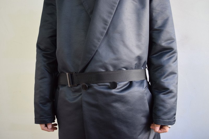 画像1: 【MORE SALE】the Sakaki (ザ サカキ） Coat - LIMONTA NYLON -   [Navy]