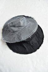 画像1: COMESANDGOES (カムズアンドゴーズ） CUT END DENIM HAT [2-colors] (1)