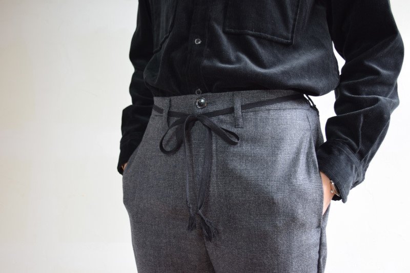 画像1: 【MORE SALE】bukht (ブフト) EASY TROUSERS [BLACK]