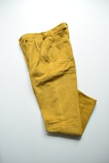 画像1: 【MORE SALE】E.TAUTZ / PLEATED CHORE TROUSERS [OCHRE CORDUROY] (1)