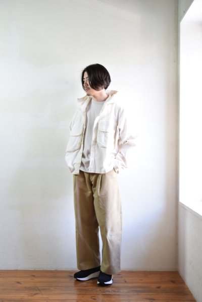 画像1: 【MORE SALE】STORY mfg / Forager Jacket [Sunbleached Ecru]