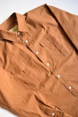 画像6: 【MORE SALE】DE BONNE FACTURE / OVER SHIRT [CAMEL] (6)