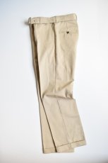 画像5: 【MORE SALE】UNUSED (アンユーズド) belted pants / UW0840 [beige] (5)