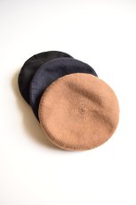 画像1: COMESANDGOES (カムズアンドゴーズ） COTTON CASHMERE MESH BERET no.16606 [3-colors] (1)