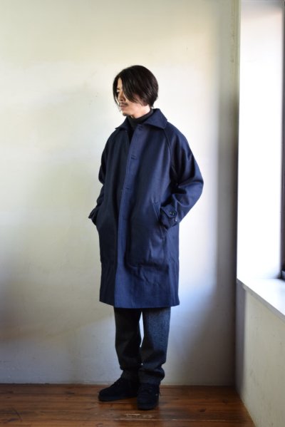 画像1: ARPENTEUR / UTILE WOOL MELTON [NAVY]