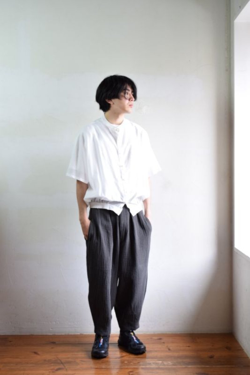 画像1: 【SALE】m's braque (エムズ ブラック) KITE SHIRT [WHITE]