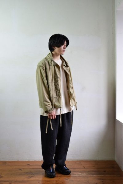 画像1: 【SALE】UNUSED (アンユーズド) Nylon Pocket Jacket / US2167 [beige]