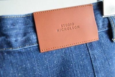 画像1: STUDIO NICHOLSON (スタジオニコルソン)ENZYME WASHED DENIM PANT -PUCH- [INDIGO]