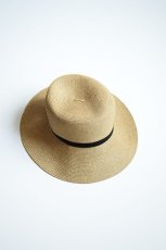 画像1: COMESANDGOES  (カムズアンドゴーズ) PAPER BRADE HAT (brim 9cm) no.20788 [NATURAL BROWN] (1)