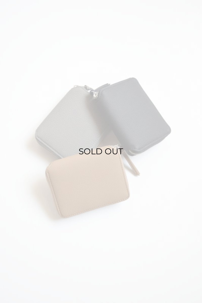画像1: ERA. (イーラ) BUBBLE CALF ROUND PALM WALLET [3-colors] (1)