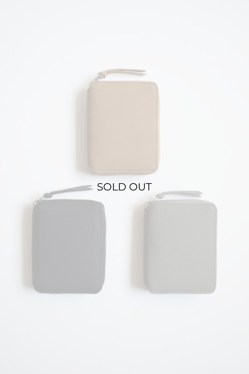 画像2: ERA. (イーラ) BUBBLE CALF ROUND PALM WALLET [3-colors] (2)