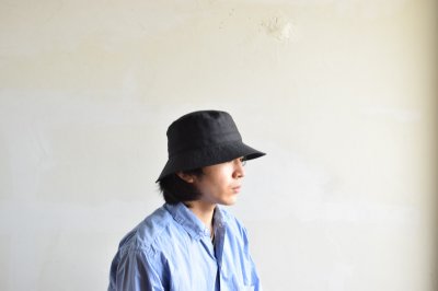 画像1: COMESANDGOES  (カムズアンドゴーズ)  SUIT FABRIC BUCKET HAT no.21837 [2-colors]