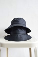 画像2: COMESANDGOES  (カムズアンドゴーズ)  SUIT FABRIC BUCKET HAT no.21837 [2-colors] (2)