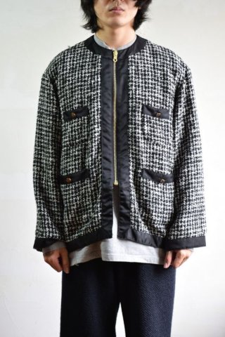 M's braque エムズブラック モッズコート SALE】m's braque (エムズ ブラック) FIREMAN COAT [BLACK×D.NAVY]