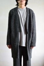 画像2: 【SALE】m's braque (エムズ ブラック) KIMONO LONG CARDIGAN [GREY]  (2)