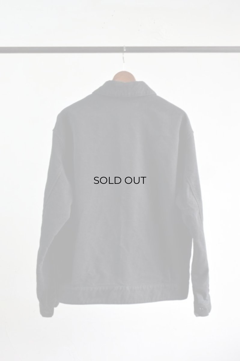 画像6: C R É E R (クリー) モールスキン ミリタリージャケット [BLACK] (6)