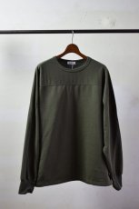 画像5: 【SALE】AUBETT (オーベット) GIZA 空紡インレー フットボール Tシャツ [FOREST GREEN] (5)