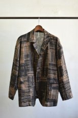 画像5: 【SALE】m's braque (エムズ ブラック) S4B SHIRT JACKET [Handwritten CHECK] (5)