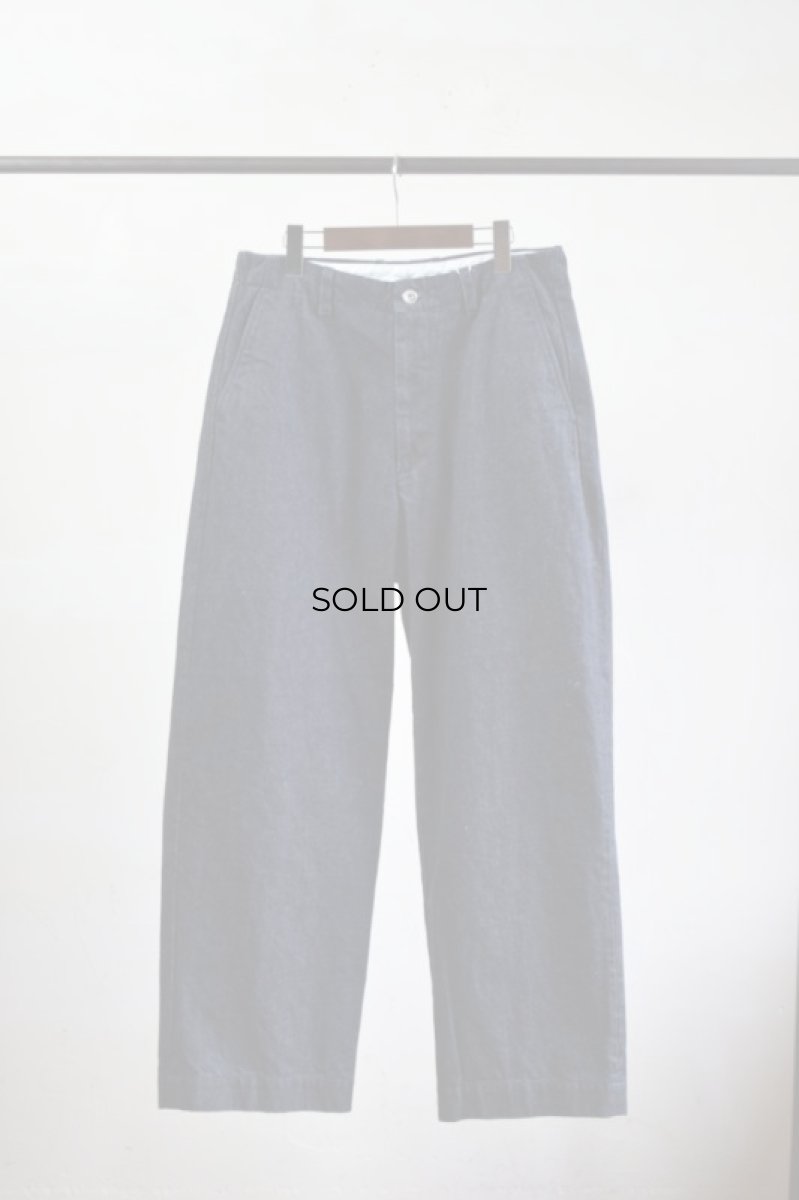 画像5: 【SALE】UNIVERSAL PRODUCTS (ユニバーサルプロダクツ) NO TUCK WIDE DENIM PANTS 194-60504 [INDIGO] (5)