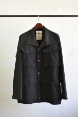 画像5: 【SALE】MARKAWARE (マーカウェア)   Organic Pima Cotton Ottman COMBAT SMOC  [BLACK] (5)