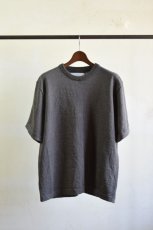 画像5: 【SALE】walenode (ウェルノード) Organic hemp STRETCH T-SHIRT [SUMIKURO] (5)