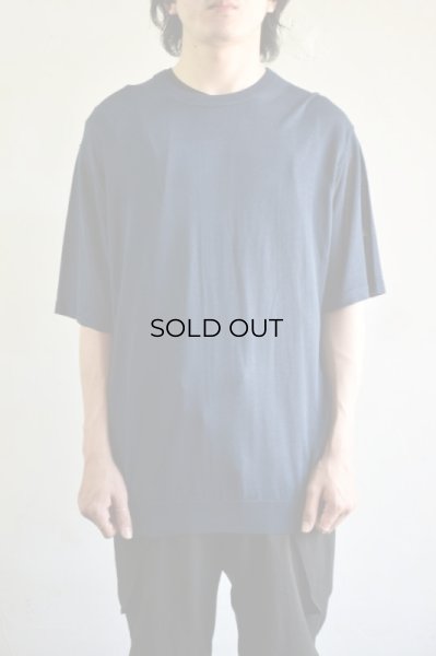 SALE】walenode (ウェルノード) Washable silk SHEER KNIT T