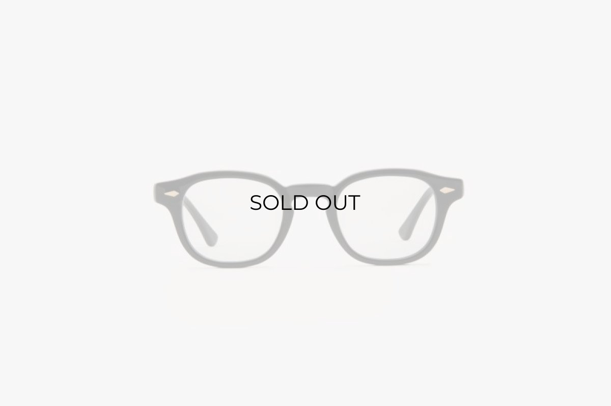 画像4: NOCHINO OPTICAL (ノチノ オプティカル)  NOCHINO #1  [Gloss Black × Clear to Grey] (4)