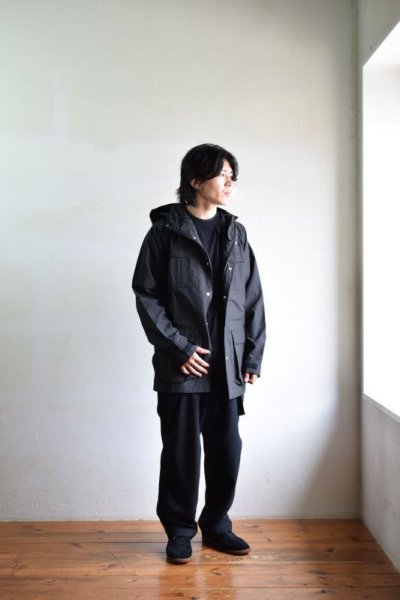 画像1: CIOTA (シオタ) スビンコットンナイロン SIERRA DESIGN Moutain Parka [BLACK]