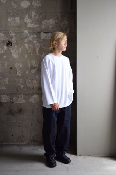 画像2: COMOLI (コモリ) フットボールTシャツ [WHITE]