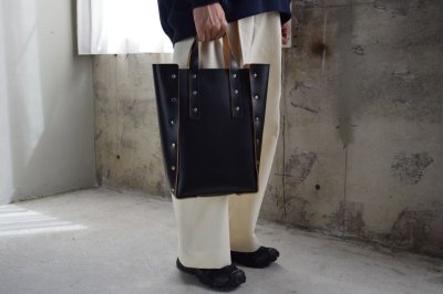 画像1: hender scheme (エンダースキーマ)  assemble hand bag tall M [2-colors]