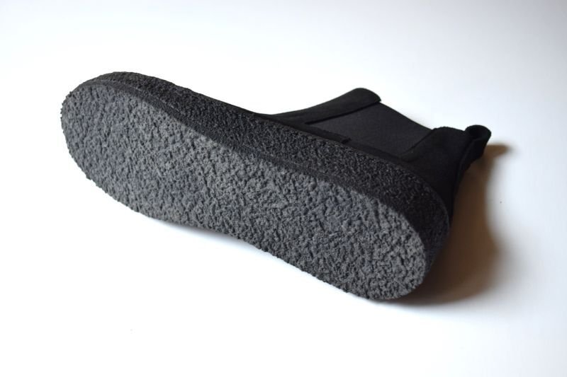 画像1: 【SALE】STUDIO NICHOLSON (スタジオニコルソン) Crepe Sole CHELSEA BOOT -LASZLO- [BLACK]
