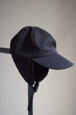 画像5: COMESANDGOES  (カムズアンドゴーズ) CLEAR TWILL EAR CAP (Fidlock) no.23940 [BLACK] (5)