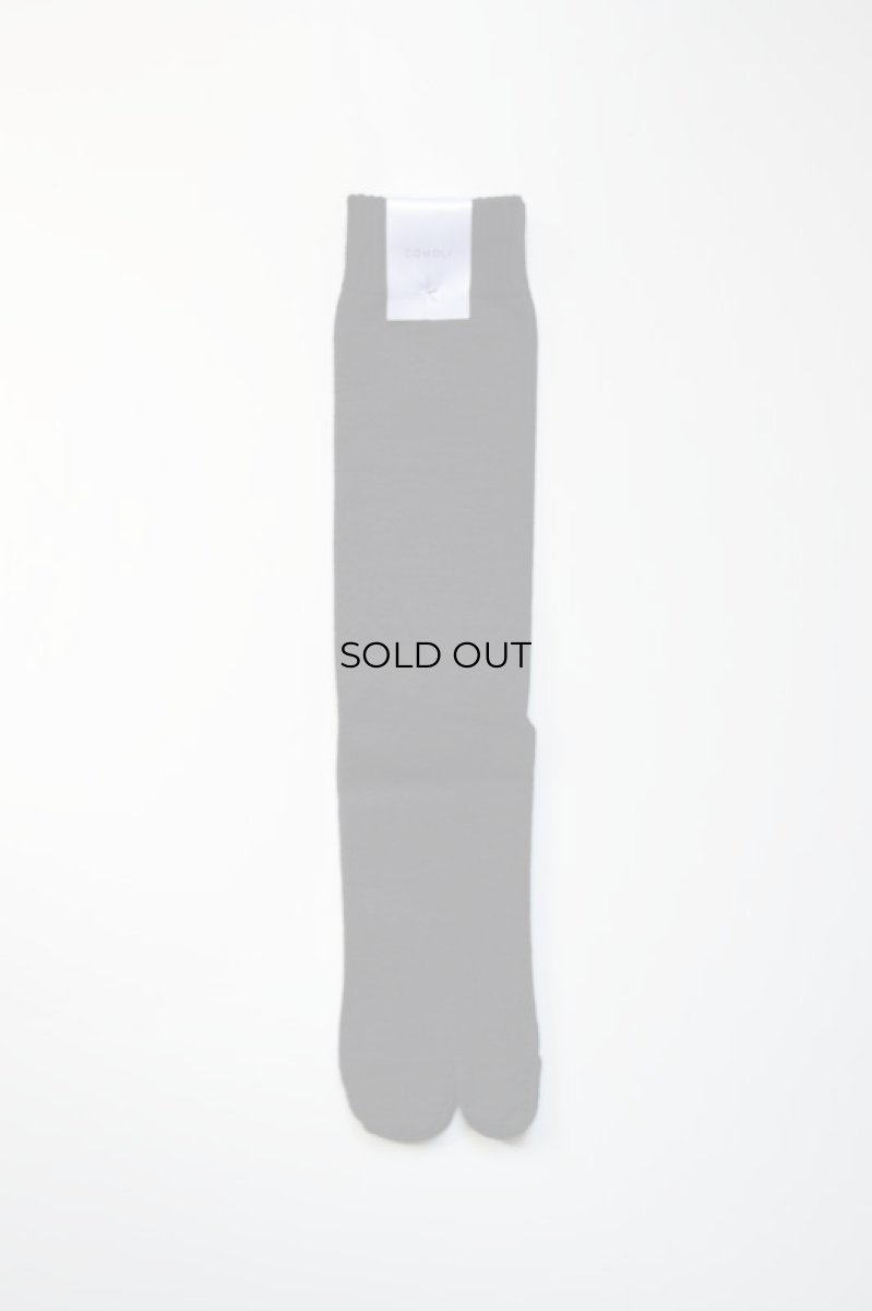 画像3: COMOLI (コモリ) 和紙ウール 足袋ソックス [ECRU] (3)