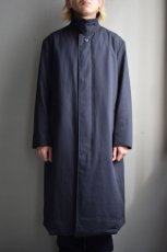 画像5: 【SALE】Cale (カル)  コットンギャバ ダウンコート [BLACK] (5)