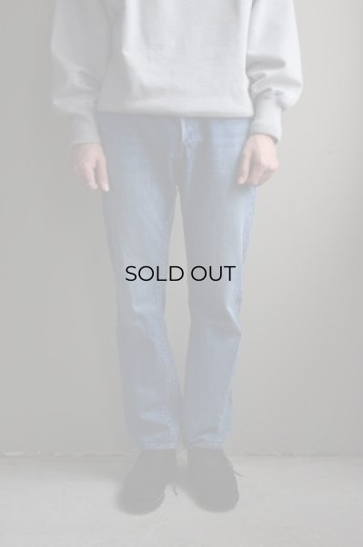 CIOTA ストレートデニムス　本藍スビンコットン 13.5ozグレー　W34 CIOTA シオタ New Straight 5 Pocket Pants 本藍 スビンコットン