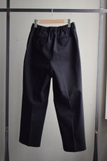 画像6: MARKAWARE (マーカウェア)  Organic Cotton Survival Cloth CLASSIC FIT TROUSERS [BLACK] (6)