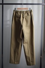 画像6: MARKAWARE (マーカウェア)  Organic Cotton Survival Cloth CLASSIC FIT TROUSERS [BEIGE] (6)