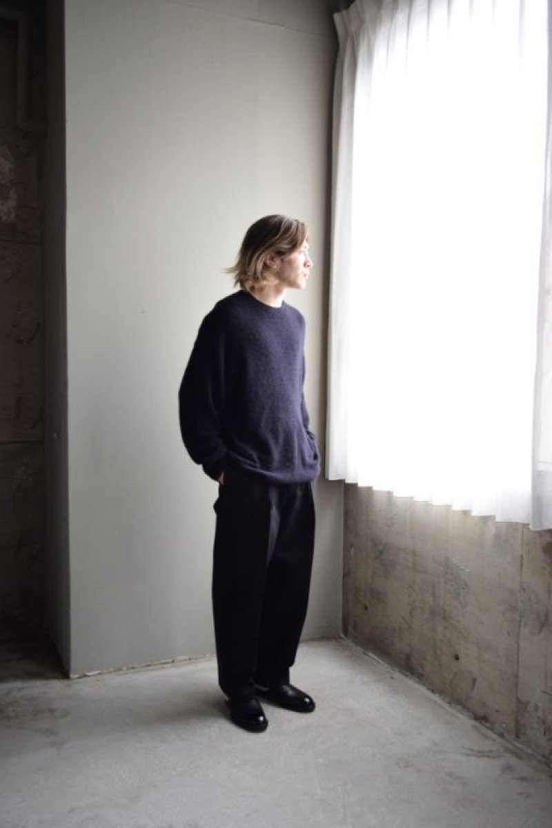 画像1: MARKAWARE (マーカウェア)  Organic Cotton Survival Cloth CLASSIC FIT TROUSERS [BLACK]