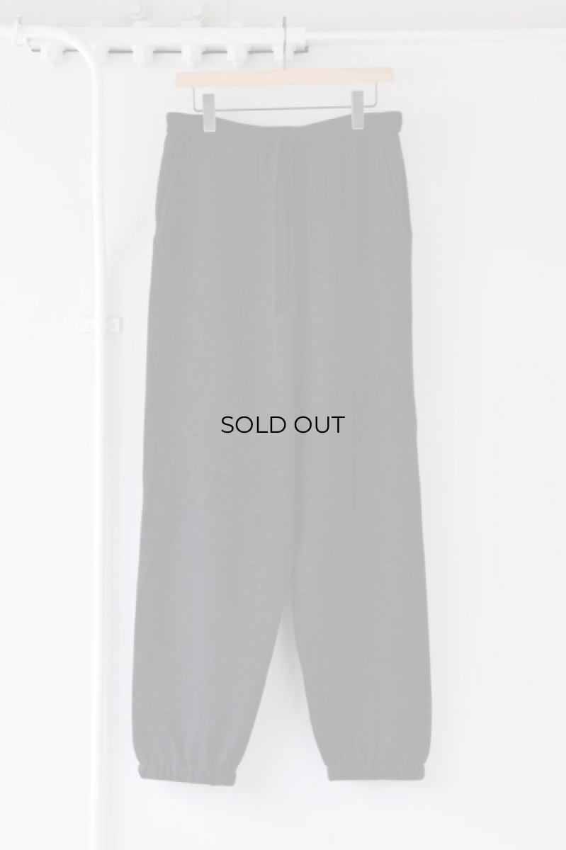 画像5: COMOLI (コモリ) ウール和紙 ニットパンツ [CHARCOAL] (5)