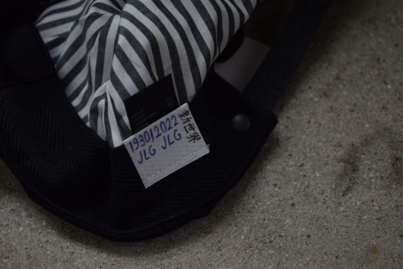 画像2: COMESANDGOES  (カムズアンドゴーズ) JLG CAP no.25062[BLACK]