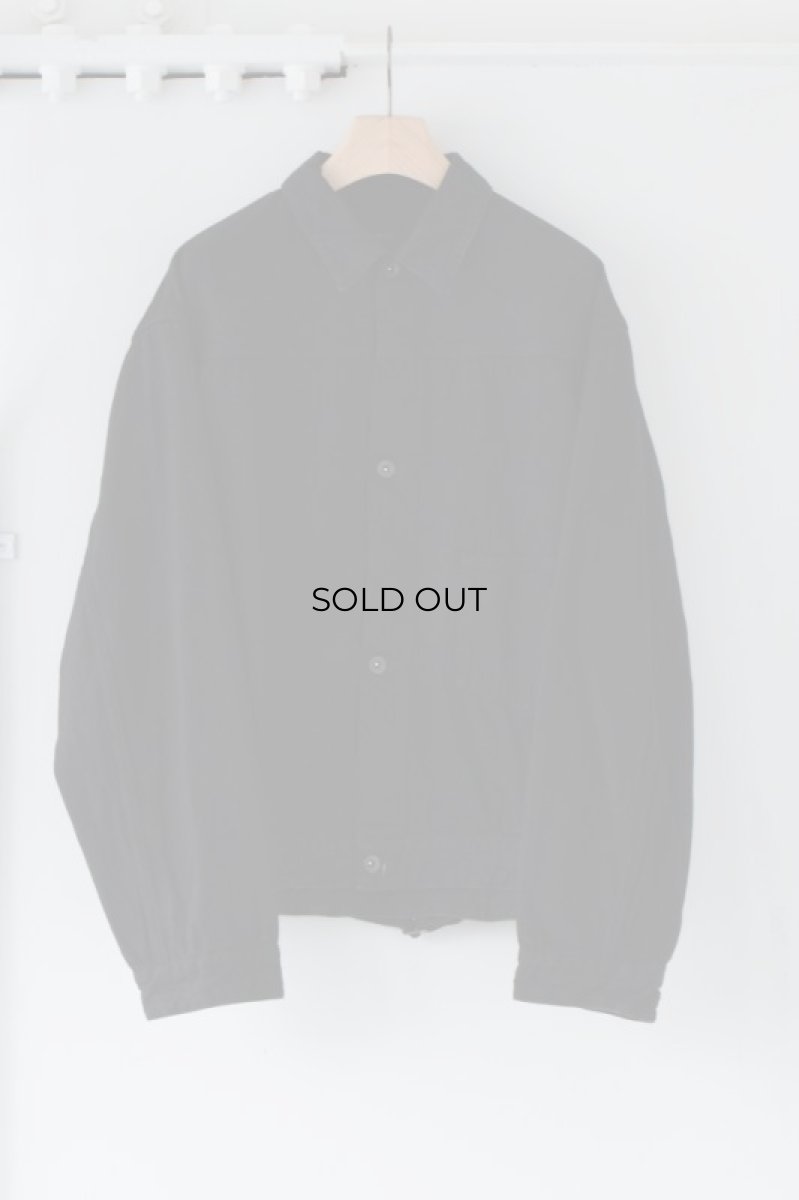 画像5: COMOLI (コモリ) デニム ジャケット [BLACK] (5)