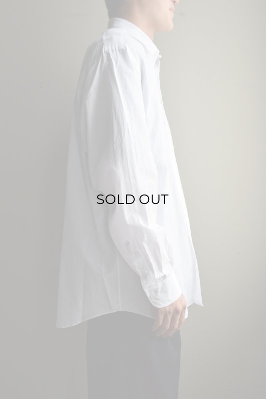 COMOLI (コモリ) コモリシャツ [WHITE]
