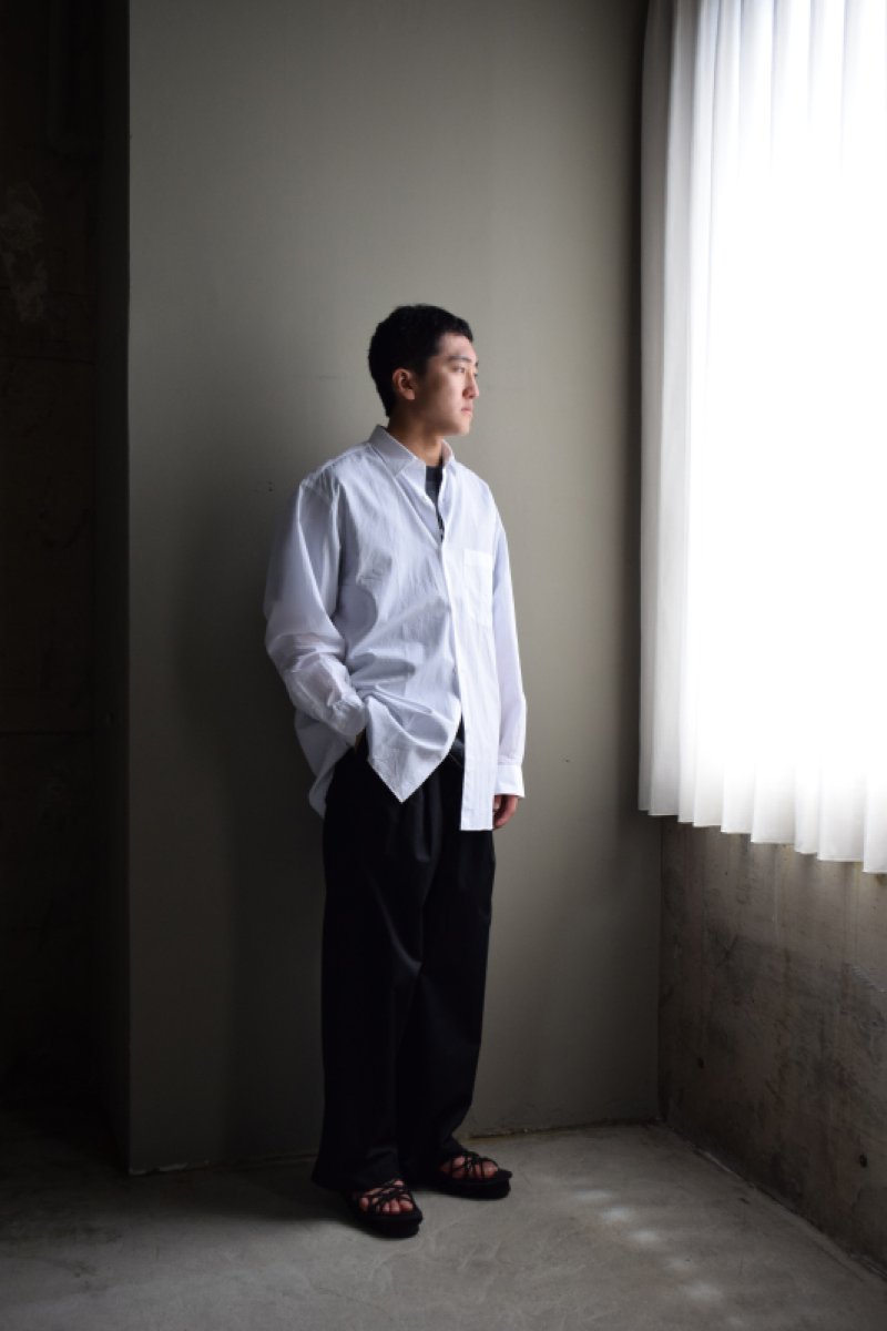 画像2: COMOLI (コモリ) コモリシャツ [WHITE]