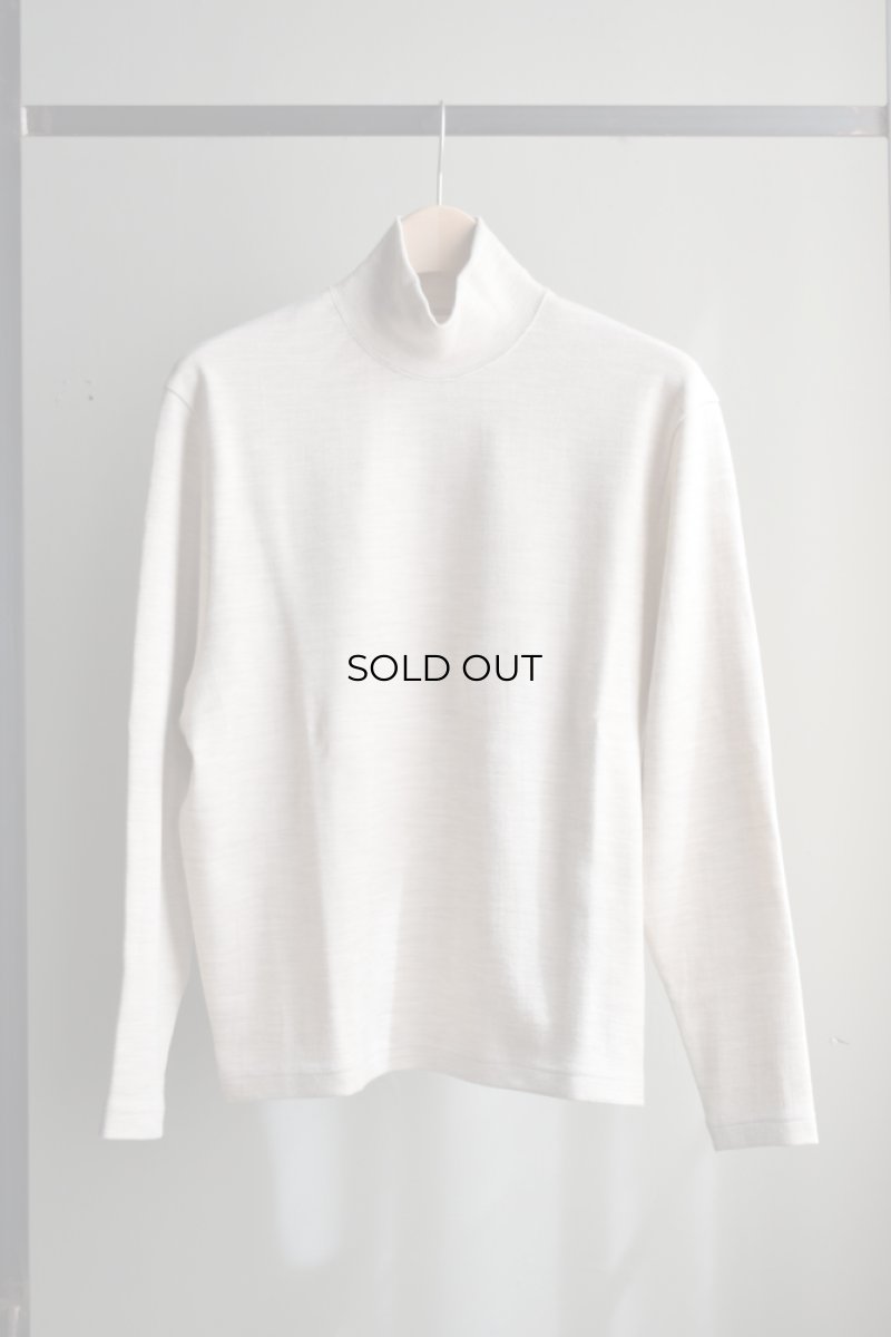 画像5: 【SALE】Cale (カル) ウールポンチ タートルネック プルオーバー [BEIGE] (5)