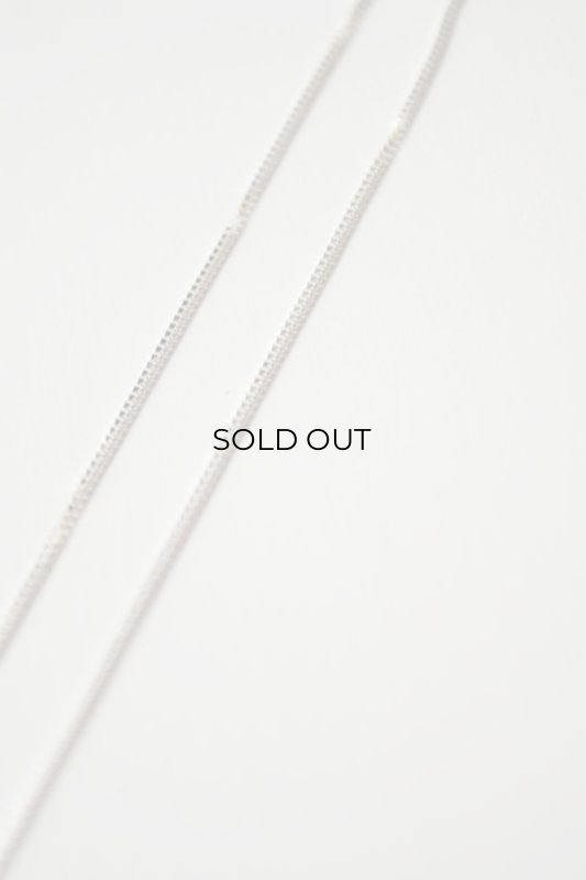 UNUSED (アンユーズド) Silver 925 Necklace / UH0626 [SILVER]