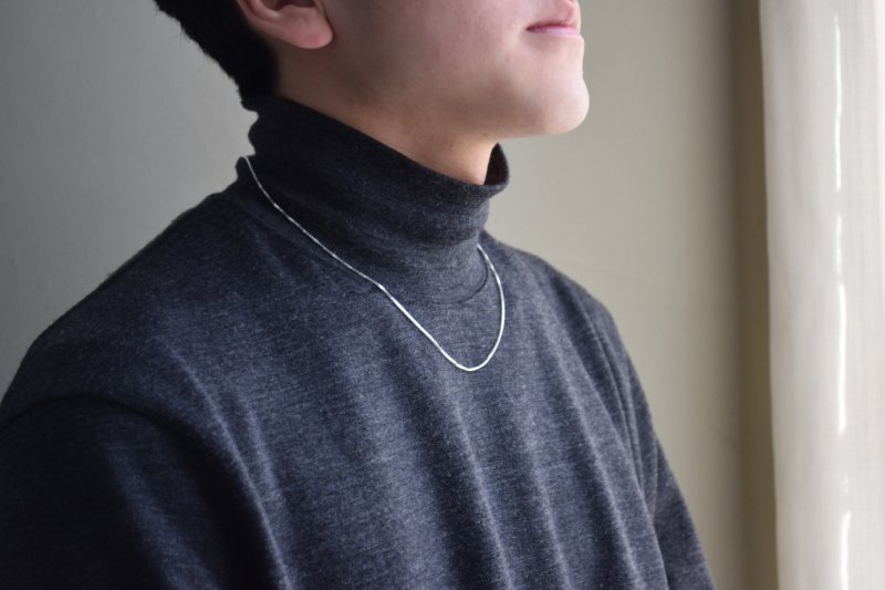 画像1: UNUSED (アンユーズド) Silver 925 Necklace / UH0624 [SILVER]