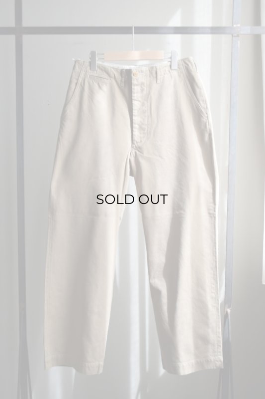 CIOTA (シオタ) Weapon Chino Cloth Pants - 43khaki- Stone Wash [Beige]