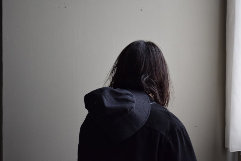 画像2: COMOLI (コモリ) シルクネップ ハット [BLACK]