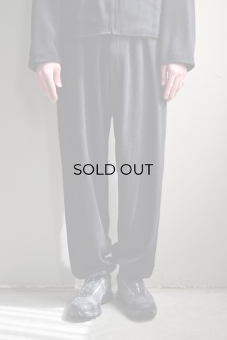 COMOLI (コモリ) シルクネップ ハット [BLACK]